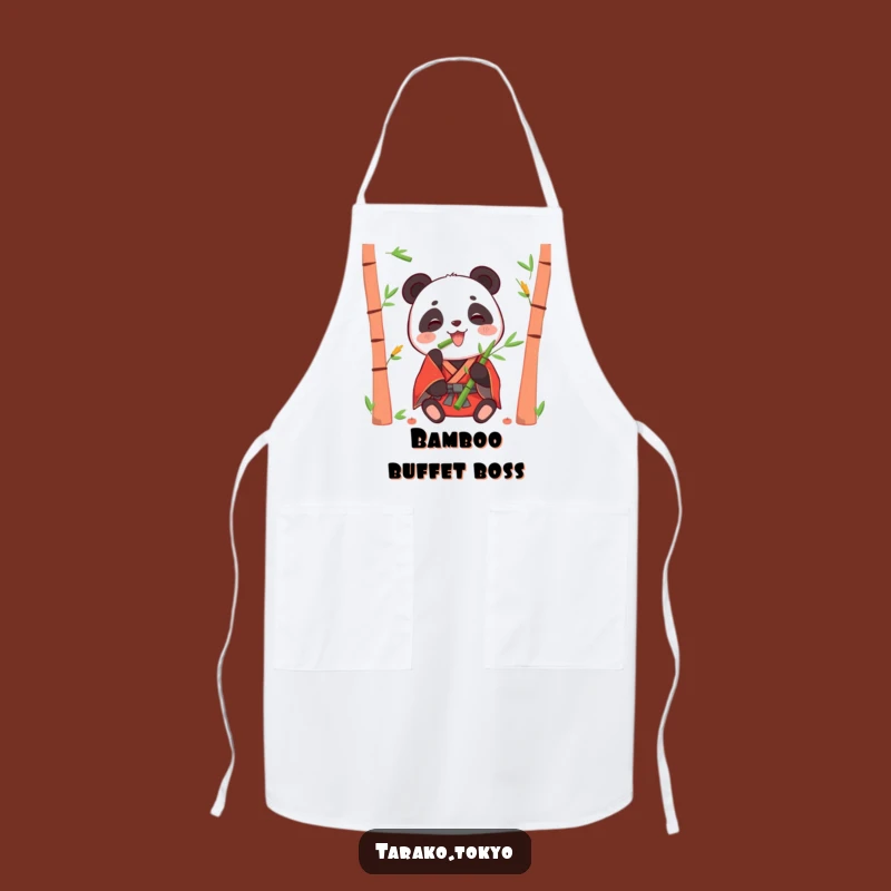 Funny Panda Kimono Apron: Cook with Happy Appetite!