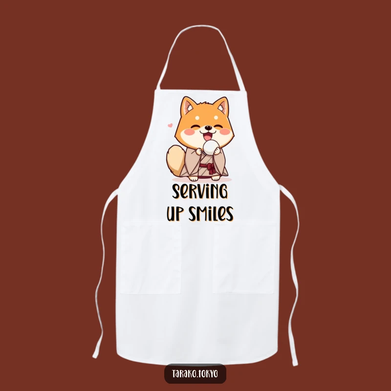 Funny Shiba Inu Kimono Rice Ball Apron: Cook With Enthusiasm!