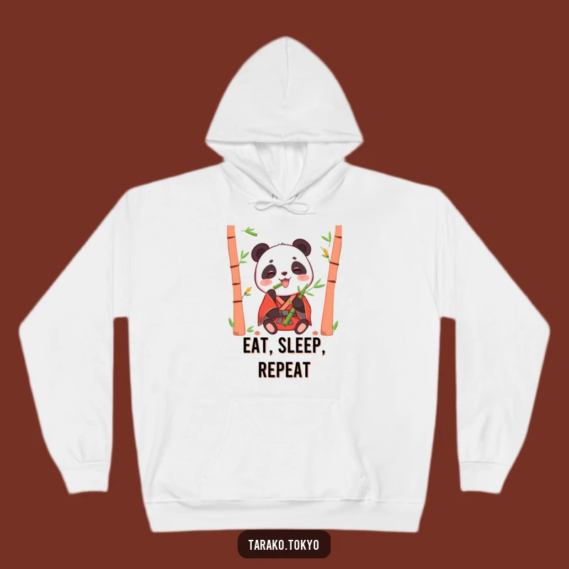 Cozy Funny Panda Bamboo Hoodie: Warmth and Wholesome Giggles!